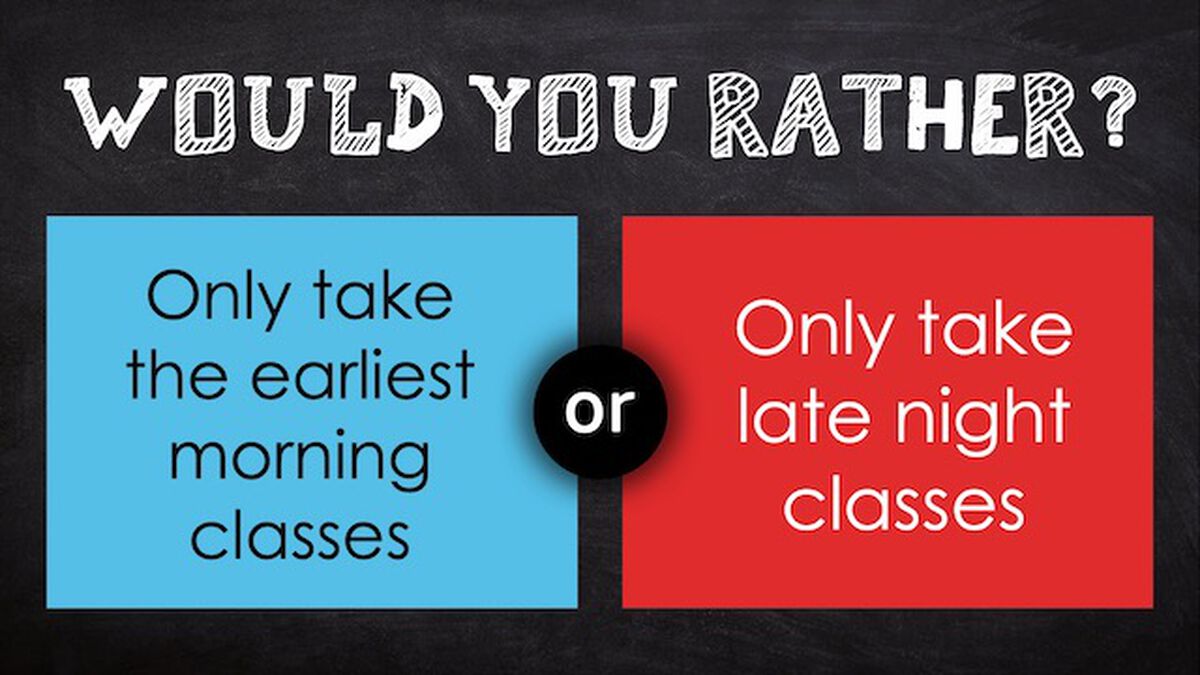 Would You Rather: Graduation image number 2